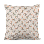 Little Rat Pattern Print Pillow Cover
