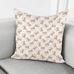 Little Rat Pattern Print Pillow Cover