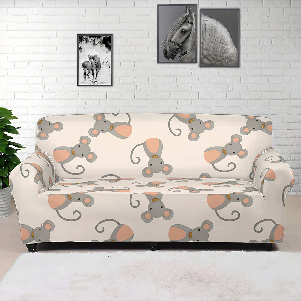 Little Rat Pattern Print Sofa Cover