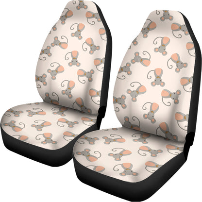 Little Rat Pattern Print Universal Fit Car Seat Covers