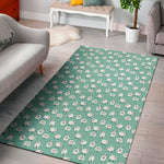 Little Sheep Pattern Print Area Rug