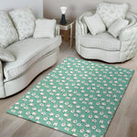 Little Sheep Pattern Print Area Rug