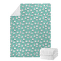Little Sheep Pattern Print Blanket
