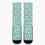 Little Sheep Pattern Print Crew Socks