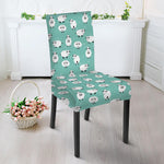 Little Sheep Pattern Print Dining Chair Slipcover