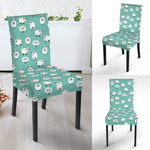 Little Sheep Pattern Print Dining Chair Slipcover