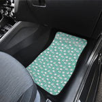Little Sheep Pattern Print Front and Back Car Floor Mats
