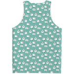 Little Sheep Pattern Print Men's Tank Top