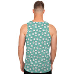 Little Sheep Pattern Print Men's Tank Top