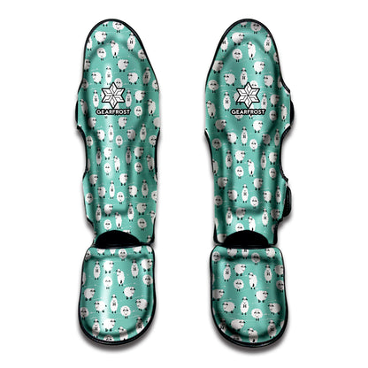 Little Sheep Pattern Print Muay Thai Shin Guard