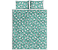 Little Sheep Pattern Print Quilt Bed Set