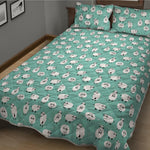 Little Sheep Pattern Print Quilt Bed Set
