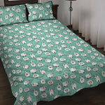 Little Sheep Pattern Print Quilt Bed Set