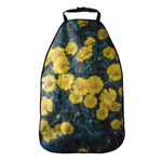 Little Yellow Daisy Print Car Seat Organizers