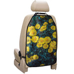 Little Yellow Daisy Print Car Seat Organizers