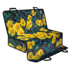 Little Yellow Daisy Print Pet Car Back Seat Cover