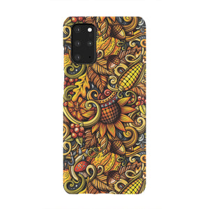 Abstract Sunflower Pattern Print Phone Case