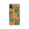 Vintage Zebra Pineapple Pattern Print Phone Case
