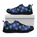Lotus Eye of Providence Pattern Print Black Running Shoes