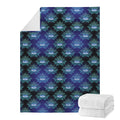Lotus Eye of Providence Pattern Print Blanket