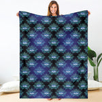 Lotus Eye of Providence Pattern Print Blanket