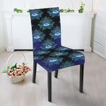 Lotus Eye of Providence Pattern Print Dining Chair Slipcover