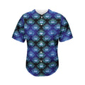 Lotus Eye of Providence Pattern Print Men's Baseball Jersey