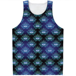 Lotus Eye of Providence Pattern Print Men's Tank Top