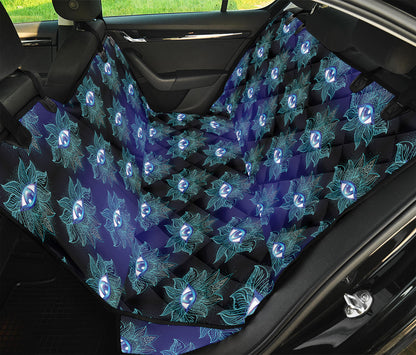Lotus Eye of Providence Pattern Print Pet Car Back Seat Cover