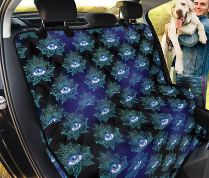Lotus Eye of Providence Pattern Print Pet Car Back Seat Cover