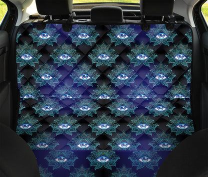 Lotus Eye of Providence Pattern Print Pet Car Back Seat Cover