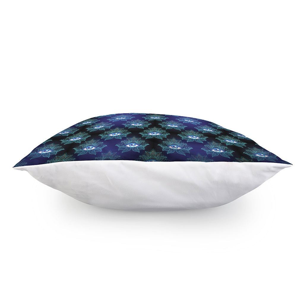Lotus Eye of Providence Pattern Print Pillow Cover