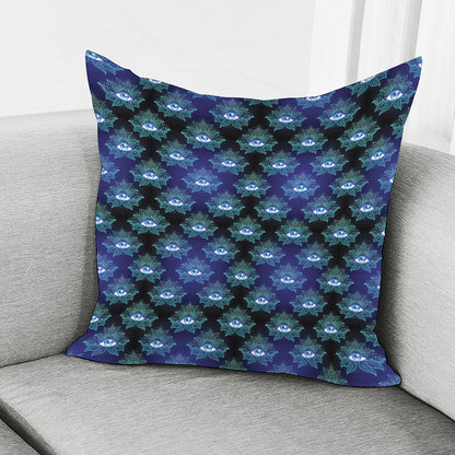 Lotus Eye of Providence Pattern Print Pillow Cover