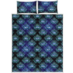 Lotus Eye of Providence Pattern Print Quilt Bed Set