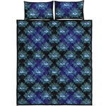 Lotus Eye of Providence Pattern Print Quilt Bed Set