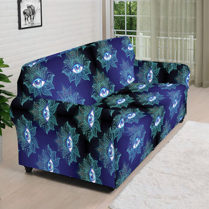 Lotus Eye of Providence Pattern Print Sofa Cover