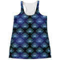 Lotus Eye of Providence Pattern Print Women's Racerback Tank Top