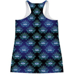 Lotus Eye of Providence Pattern Print Women's Racerback Tank Top
