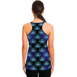 Lotus Eye of Providence Pattern Print Women's Racerback Tank Top