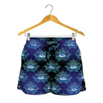 Lotus Eye of Providence Pattern Print Women's Shorts