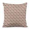 Love Dobermann Pattern Print Pillow Cover