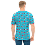 Love French Bulldog Pattern Print Men's T-Shirt