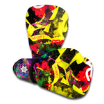 Love NYC Graffiti Print Boxing Gloves