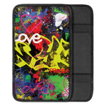Love NYC Graffiti Print Car Center Console Cover