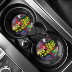 Love NYC Graffiti Print Car Coasters