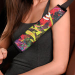 Love NYC Graffiti Print Car Seat Belt Covers