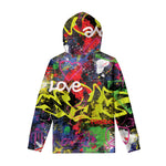 Love NYC Graffiti Print Pullover Hoodie