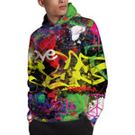 Love NYC Graffiti Print Pullover Hoodie