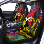 Love NYC Graffiti Print Universal Fit Car Seat Covers