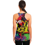 Love NYC Graffiti Print Women's Racerback Tank Top